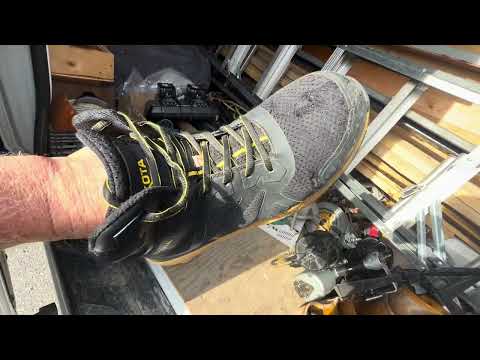 Видео: Обувь для стройки, нужна ли она?/Work shoes.Do you really need them?