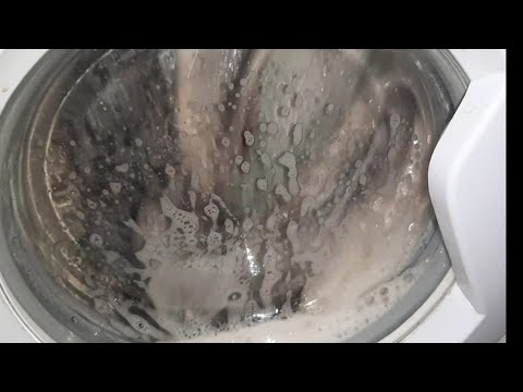 Видео: СТИРКА НА ИНДЕЗИТ| ЗАГАЖЕННАЯ ОБУВЬ.(ДЖИНСЫ 40°)