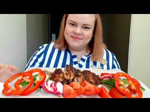 Видео: Мукбанг Курица в медово-горчичном соусе