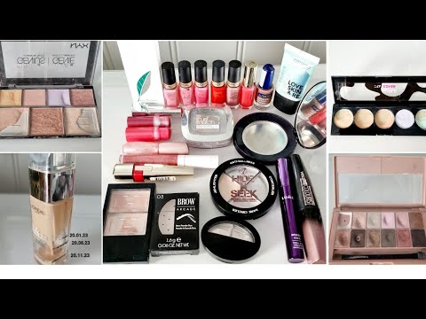 Видео: 3-ий отчёт по Project-pan декоративной косметики 💄🧴➡️🗑 за 2023
