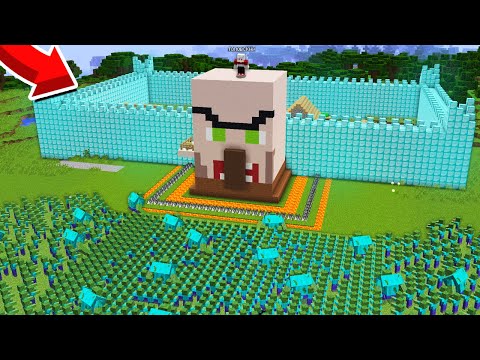 Видео: ЭТО ЛУЧШАЯ АЛМАЗНАЯ ЗАЩИТА ДЕРЕВНИ ОТ ЗОМБИ АПОКАЛИПСИСА В МАЙНКРАФТ - Топовский Minecraft