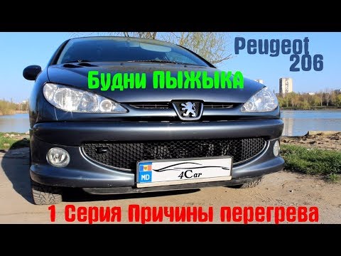 Видео: Peugeot 206 1.4 16v.Причины перегрева Peugeot 206🔥