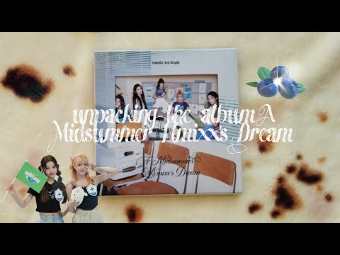 Видео: Распаковка альбома nmixx A Midsummer Nmixx's Dream NSWER.VER
