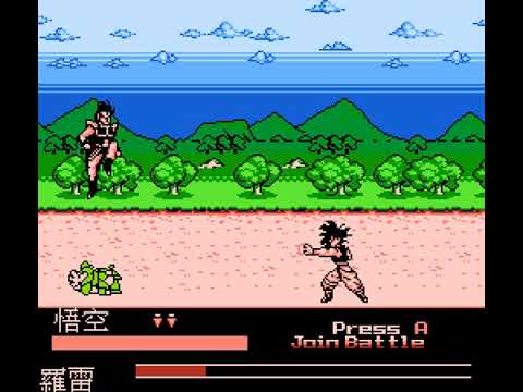 Видео: прохождение Dragon Ball Z 5 (nes)