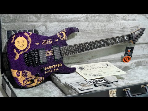 Видео: ESP LTD KH OUIJA "Purple Sparkle" 😈 | ОБЗОР