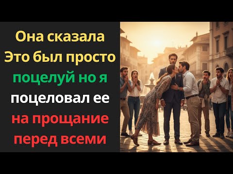 Видео: Она сказала: «Это был просто поцелуй», но я поцеловал ее на прощание перед всеми!