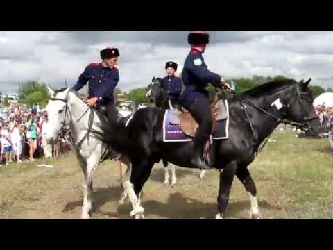Видео: Джигитовка - это акробатика на лошадях. Супер!