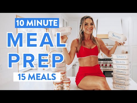 Видео: ПРИГОТОВЛЕНИЕ ЕДЫ НА ВСЮ НЕДЕЛЮ ЗА 10 МИНУТ | Рецепты завтраков с высоким содержанием белка