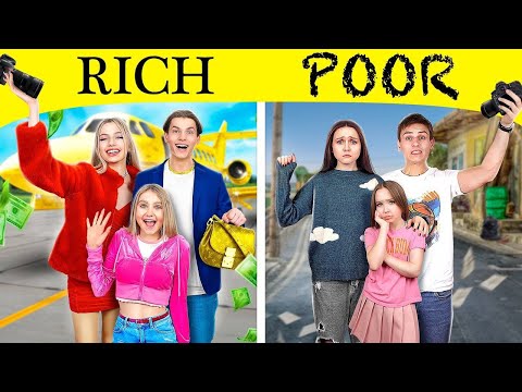 Видео: Богатая vs Бедная Семья Создала Канал | Кто Получит Главную Роль в Фильме