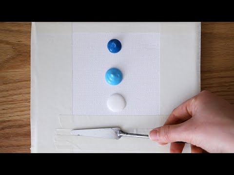 Видео: Урок рисования | Спокойное время | Учебник по акриловой живописи для начинающих