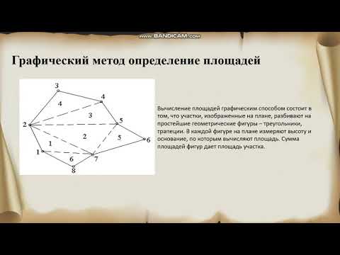 Видео: УКВХ. Муратбекова С.Б. Тема урока: "Определение площадей. Методы определение площадей"