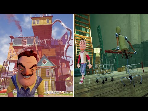 Видео: НОВЫЙ ДОМ У СОСЕДА! ► Hello Neighbor |3| Привет сосед. Прохождение