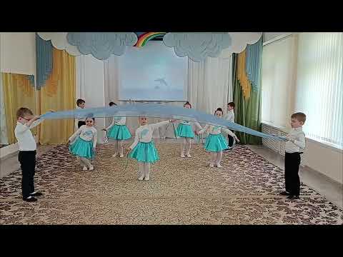 Видео: Эстрадный танец "Дельфины"