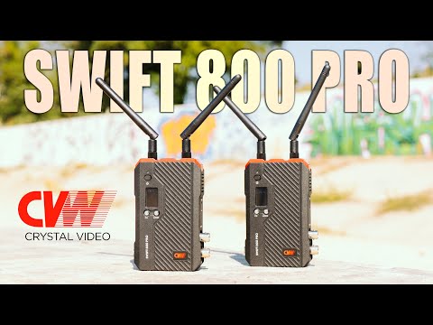 Видео: Обзор видеосендера CVW Swift 800 Pro. Crystal Video Wireless