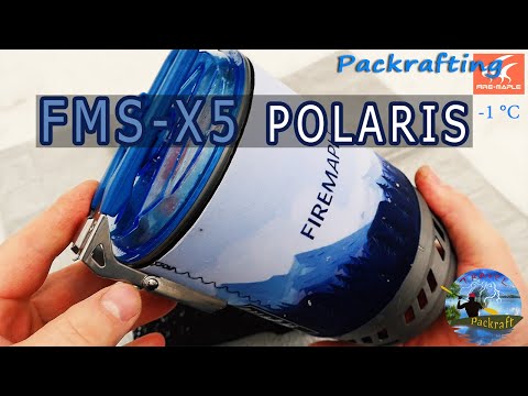 Видео: Интегрированная система от Fire Maple FMS-X5 Polaris #Packrafting