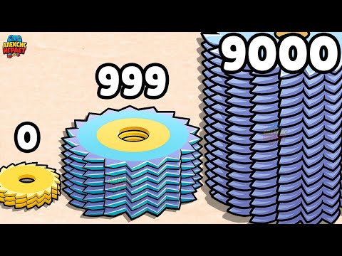 Видео: ОГО! ЭТИ ЛЕЗВИИ УНИЧТОЖАЮТ ВСЕ НА МВОЕМ ПУТИ В ИГРЕ Grinder Run