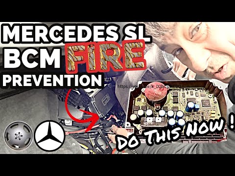 Видео: Противопожарная система Mercedes SL BCM — «Вы должны сделать это сейчас»!