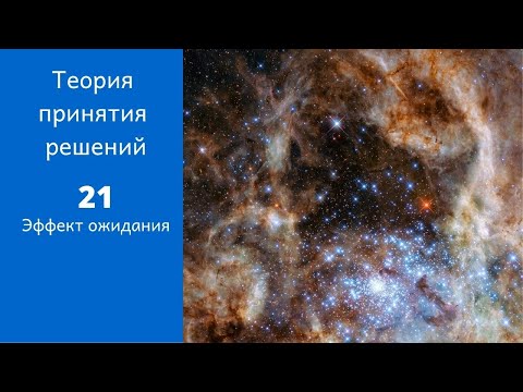 Видео: Теория принятия решений. 21. Эффект ожидания