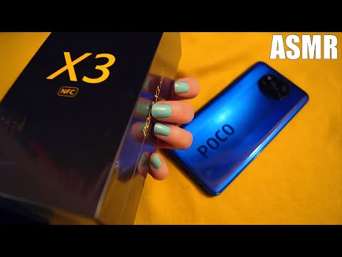 Видео: ASMR Xiaomi Poco x3 nfc 6/128g ☎ АСМР Обзор на смартфон