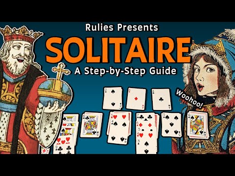 Видео: Как играть в Klondike Solitaire (Пошаговое руководство)