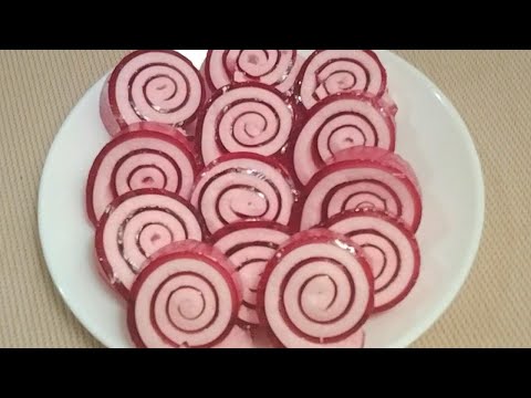Видео: Вкуснейшие желейные рулетики из 2 ингредиентов — попробуйте сами!
