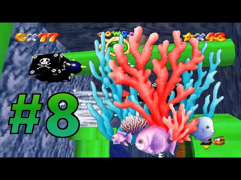 Видео: Прохождение SUPER MARIO 64 STAR ROAD (SM64 Hack) #8: ☆ Самые цветастые Кораллы в Мире!