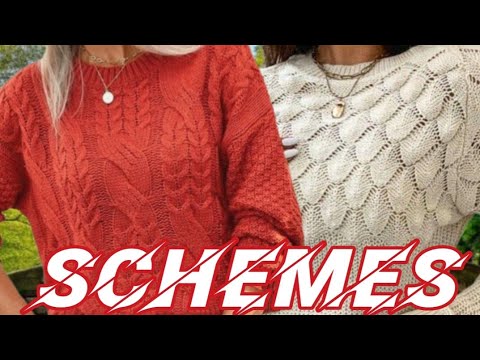 Видео: Свитеры, ТО ЧТО НУЖНО, и схемы узоров к ним. Sweaters, WHAT YOU NEED, and pattern diagrams for them.