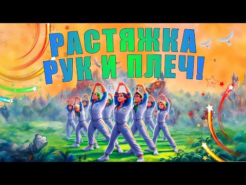 Видео: Хорошая растяжка рук и плеч | ЛФК упражнения