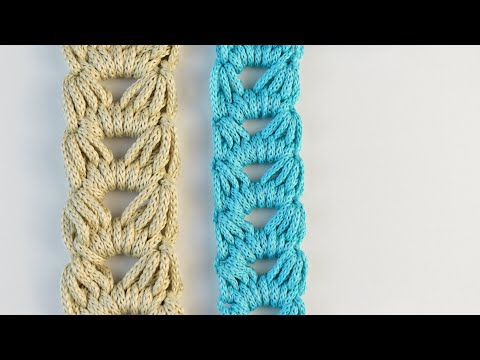 Видео: Вязаный декоративный ремешок для сумки из  шнура CARAMEL MILK 3мм