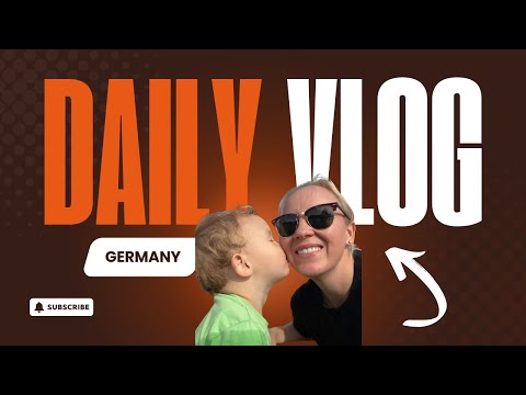 Видео: Обычный день мамы в Германии/ Делюсь настроением