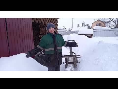 Видео: Мотоблок на базе КПП ЗАЗ. Первый запуск. Первая неисправность.  Часть 7.