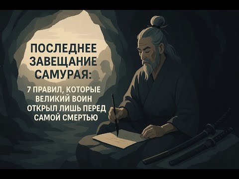Видео: Последние 7 заповедей самурая: Мудрость, которую Миямото Мусаси оставил перед самой смертью