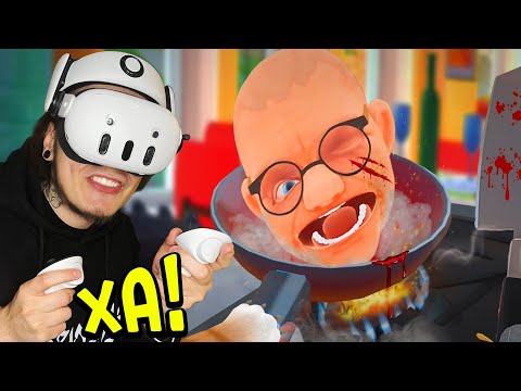 Видео: НЕПОСЛУШНЫЙ КОТ ПОБРИЛ НАЛЫСО БАБУЛЮ!! (I Am Cat VR)