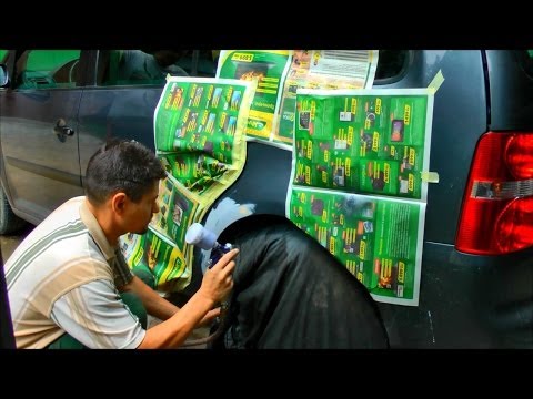 Видео: Как покрасить переходом. И красим серебро