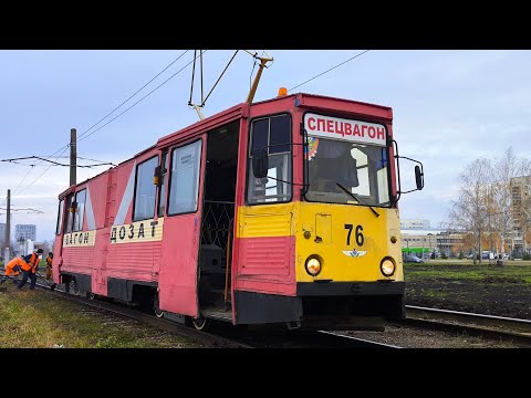 Видео: Разгрузка щебня на ктм 5 номер 76.