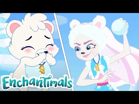 Видео: Энчантималс | Снежное спортивное развлечение с Enchantimals! | @EnchantimalsRussia