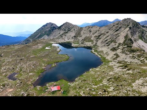 Видео: Каменица и Тевно езеро от високо | Kamenitsa Peak & Tevno Lake - drone aerial view
