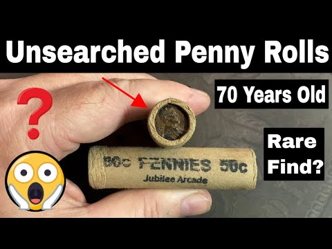 Видео: Открытие 70-летних неразобранных пшеничных булочек Penny Rolls — НАШЕДШИЙ РЕДКИЙ Penny