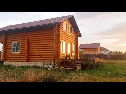 Видео: Продаю ЭКО дом. Московская область. 44 км от МКАД. Раменский район.(1часть)