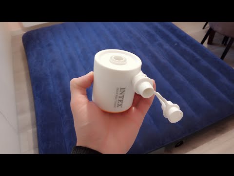 Видео: Насос электрический Intex 66616 USB 5V. Полный обзор. Отличная штуковина!!!