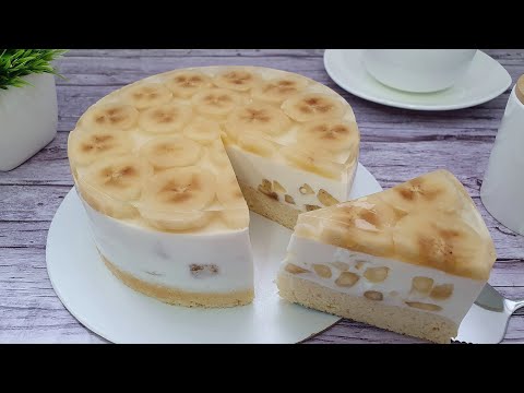 Видео: 98 КАЛОРИЙ! Диетический муссовый ПП торт с бананом