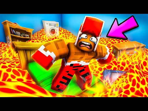 Видео: 97% Людей НЕ СМОГЛИ ВЫЖИТЬ в ИГРЕ: ПОЛ - ЭТО ЛАВА В РОБЛОКС