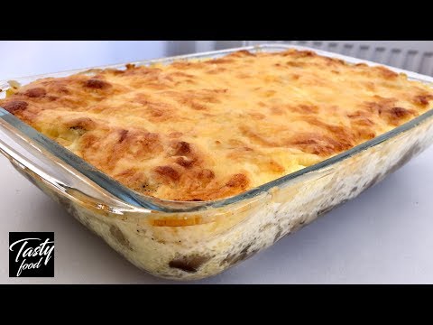 Видео: Вкуснейшая Запеканка с Картофелем и Грибами под Сыром! Порадуйте родных этим вкусным блюдом!