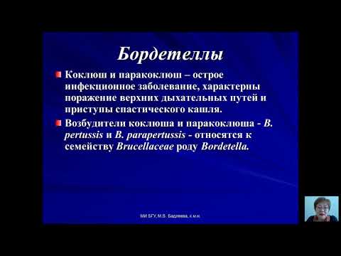 Видео: Возбудители бактериальных и вирусных инфекций (Бадлеева М.В.) - 4 лекция