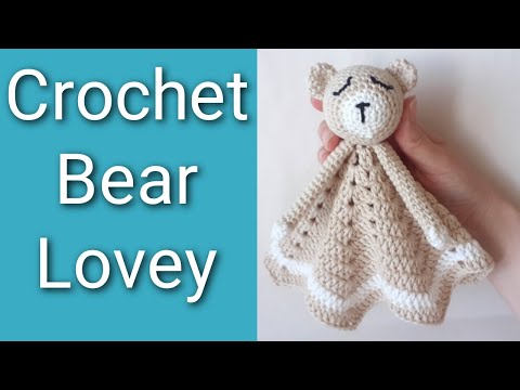 Видео: Вязаный мишка-мишка, как связать крючком милого мишку/одеяло-убежище [Вязание крючком милашки]