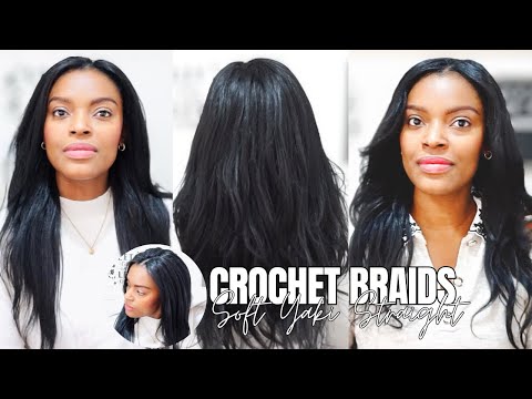 Видео: Использование вязаных крючком кос для создания ИДЕАЛЬНЫХ причесок с эффектом шелка ⁉️🤫 | AliExpress