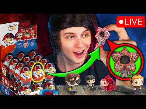 Видео: 🔴 Търся НАЙ-РЕДКИТЕ KINDER ФИГУРКИ! 🔴 ( Stranger Things )