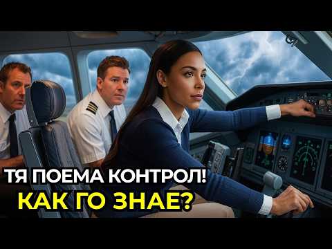 Видео: Тя беше само пътничка — но когато самолетът се повреди, дори пилотите я гледаха как поема контрола!