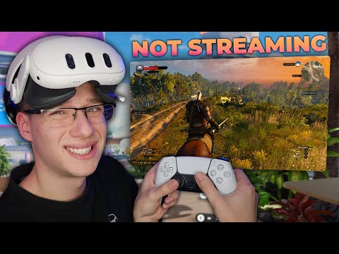 Видео: Вы МОЖЕТЕ играть в компьютерные игры на Quest без ПК... Но вам действительно не следует этого дел...