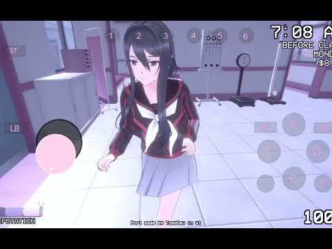 Видео: Yanless simulator устраняю 5 соперницу Ritsuko Chikanari